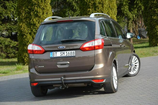 Ford Grand C-MAX Lift T-foteli Radar ACC Xenon LED Navi BLiS Sony El. klapa Alu17"
