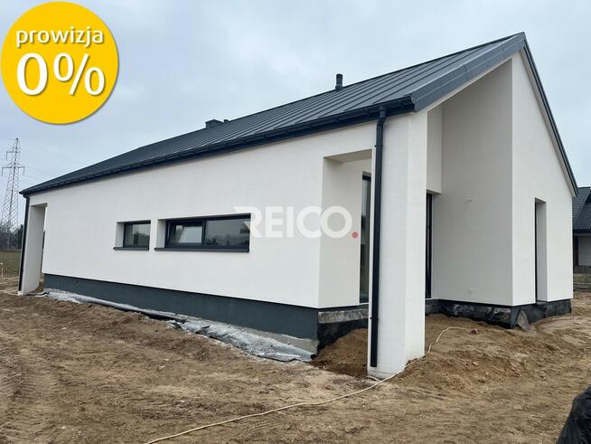 NOWOCZESNY, WYSOKI SALON, GARAŻ 29m2 duża działka