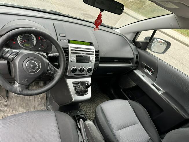 Mazda 5 7 miejsc, klimatronik, tempomat, hak, mocny silnik 143KM
