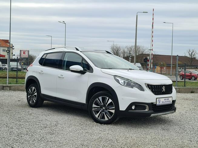 Peugeot 2008 SzklanyDach Navi 2xPDC Kamera Grzane Fotele ParkAssist Półskóry Serwis