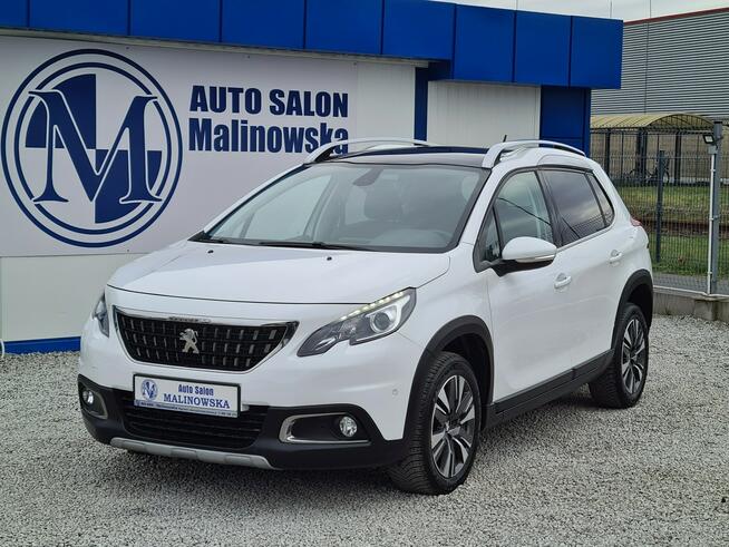 Peugeot 2008 SzklanyDach Navi 2xPDC Kamera Grzane Fotele ParkAssist Półskóry Serwis