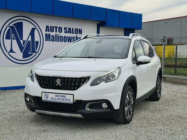 Peugeot 2008 SzklanyDach Navi 2xPDC Kamera Grzane Fotele ParkAssist Półskóry Serwis