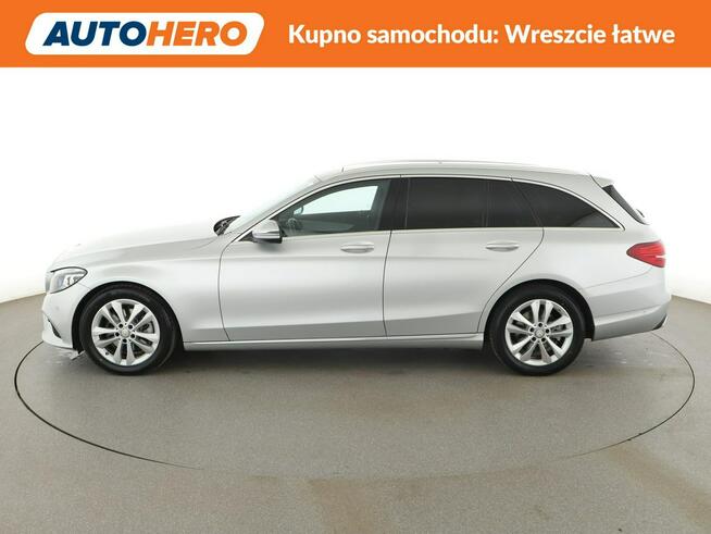 Mercedes C 220 automat multibeam półskóra navi klima auto grzane fotele kamera i czuj