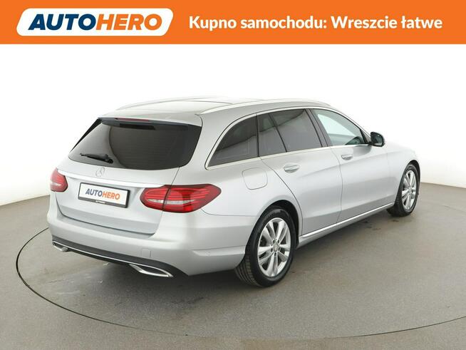 Mercedes C 220 automat multibeam półskóra navi klima auto grzane fotele kamera i czuj