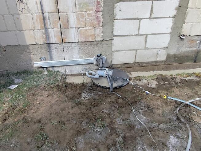 Wiercenie - przewierty cięcie , wymiana słupków ogrodzenia