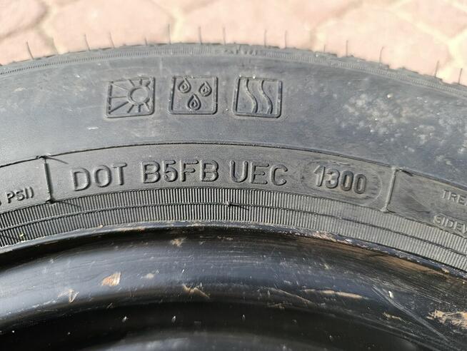 Koło zapasowe Skoda Felicia 13 cali felga 4x100 opona