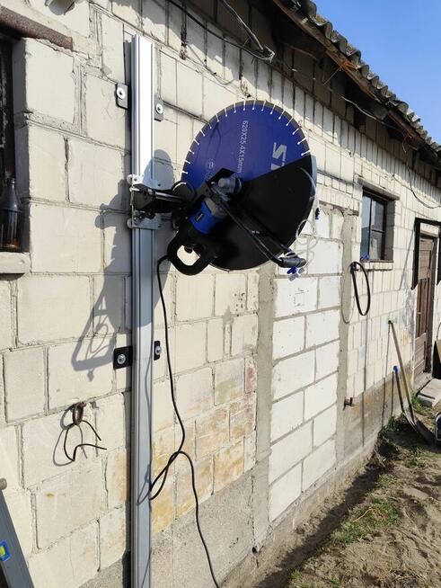 Wiercenie - przewierty cięcie , wymiana słupków ogrodzenia