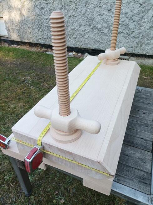 ściski prasy szywnice śruby drewniane