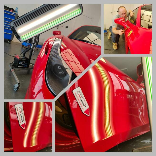 Usuwanie wgnieceń samochodowych Kraków