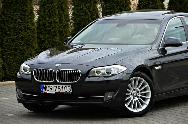 BMW 520 2.0*Automat*Skóra*Navi*Szyber*Grz.Fotele*Xenon*