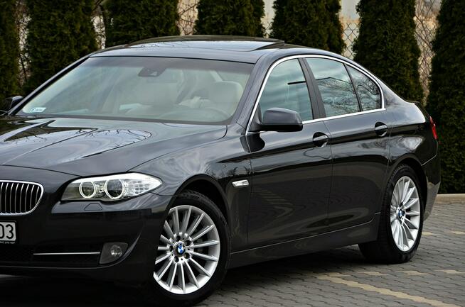 BMW 520 2.0*Automat*Skóra*Navi*Szyber*Grz.Fotele*Xenon*