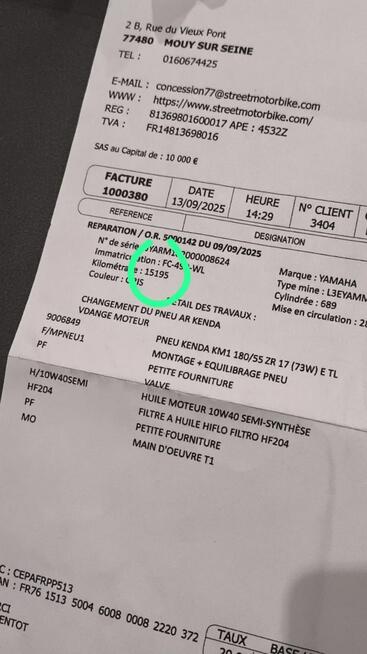 Yamaha MT 07 R 2018 ABS 1 Właściciel Raty Transport KSIĄŻKA SERWIS KAT A2 Mivv