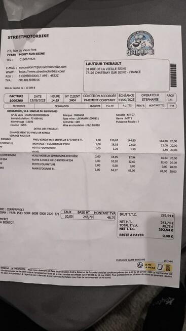 Yamaha MT 07 R 2018 ABS 1 Właściciel Raty Transport KSIĄŻKA SERWIS KAT A2 Mivv