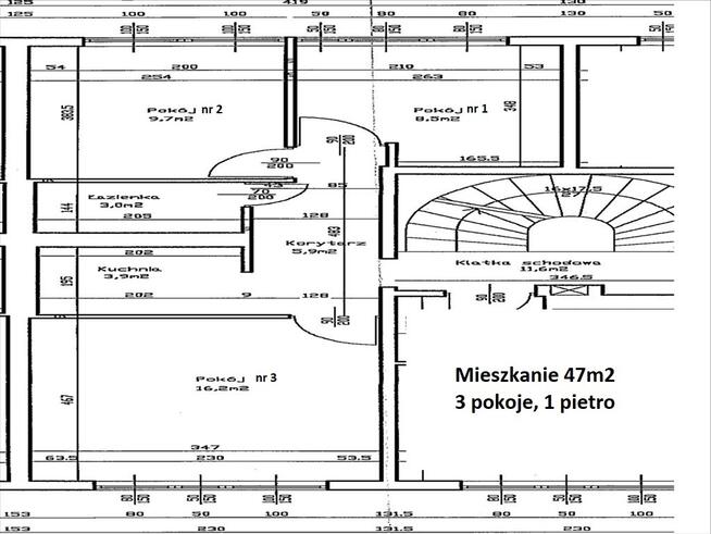 Trzy pokoje, Bielany, Wrzeciono, Metro-Wawrzyszew.