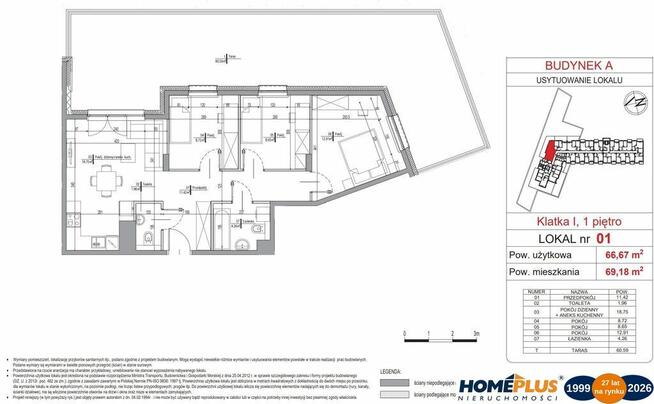 0%,z tarasem 66m, inwestycja w Radzyminie na '26r.