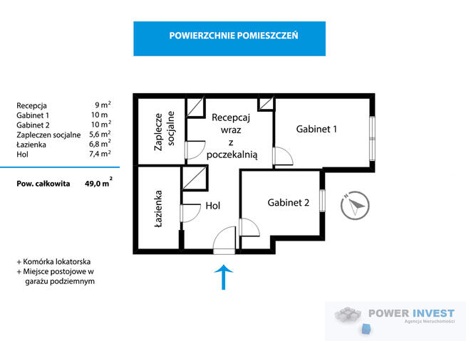 Lokal do adaptacji, wysokość pomieszczeń 3.2m