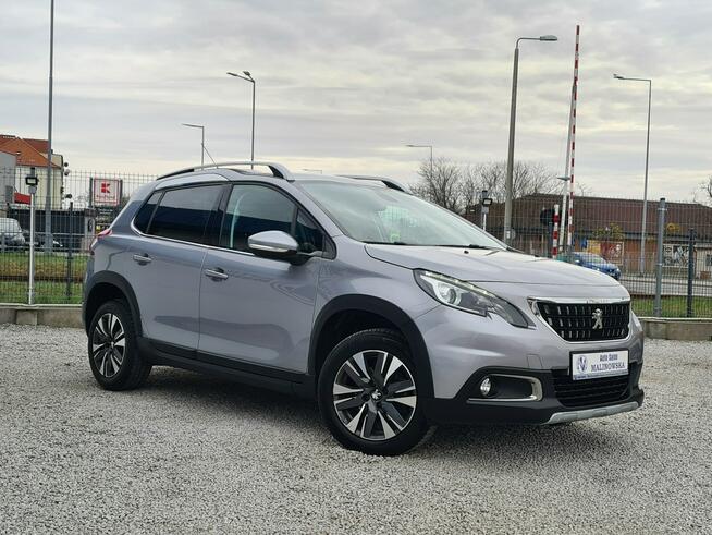 Peugeot 2008 Navi PDC Półskóry Led Klimatronik Sensory Tempomat Halogeny Alu