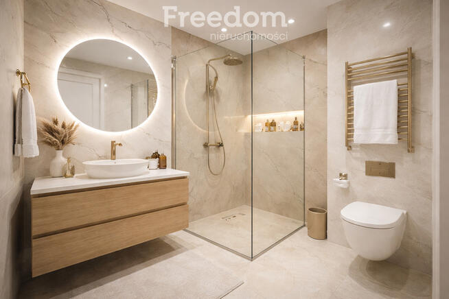 Czteropokojowe mieszkanie z pięknym widokiem