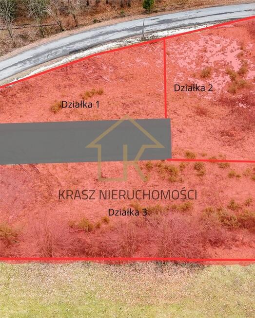 Piękne działki budowlane w otoczeniu lasu, cisza!!