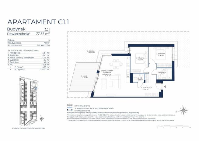 Mieszkanie Wiślinka gm. Pruszcz Gdański,