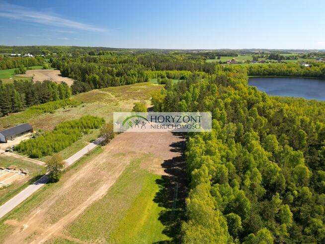 Kamień- kompleks działek przy lesie