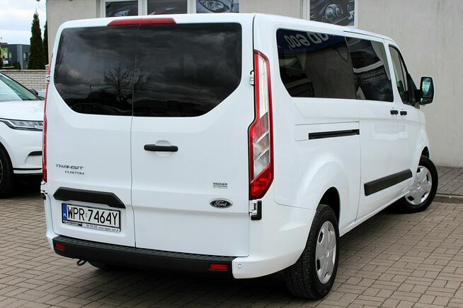 Ford Transit Custom Long 9-osobowy SalonPL FV23% Nowy Rozrząd Android Tempomat