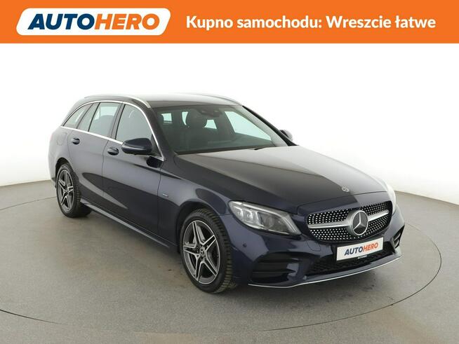 Mercedes C 300 FV23% PHEV multi beam LED skóra/alcantara el sterowane i grzane fotele