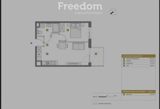 Nowe 2- pokojowe mieszkanie, odbiór w tym roku!