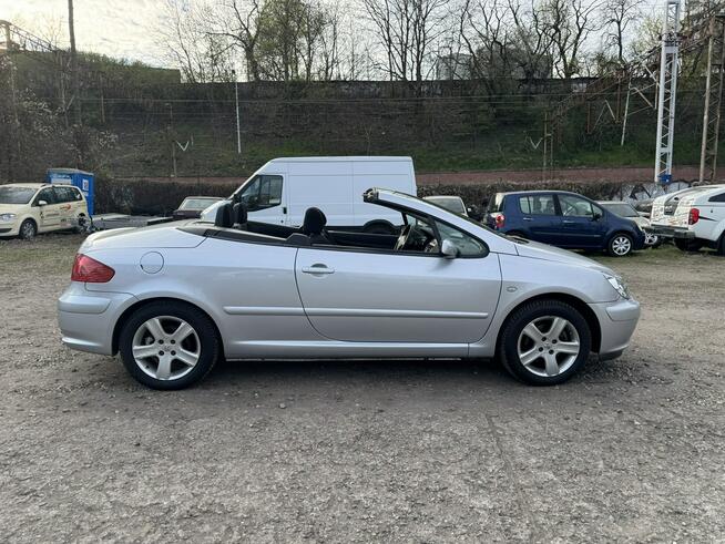 Peugeot 307 CC 1.6i-16V-109km-2-Właściciel-Klimatonik-PDC-Komputer-Stan bardzo dobry