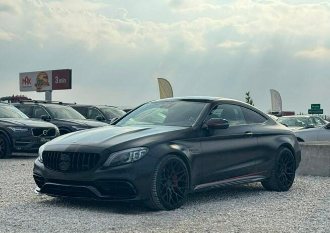 Mercedes C 63 AMG Panorama / Burmeister / Aktywny wydech / Tempomat / FV 23%