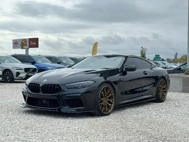 BMW M8 Dociągi / Head Up / Aktywny tempomat / Kamery 360 / Bowers / FV marża