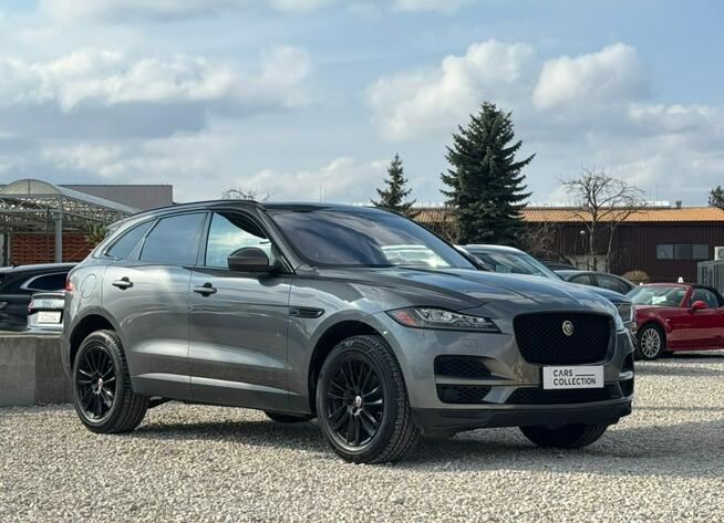 Jaguar F-PACE Bezwypadkowy / Drugi Właściciel / Tempomat / Panorama / LED / FV Marża