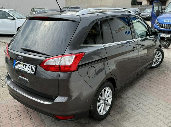 Ford Grand C-MAX 120ps*Bezwypadkowy-ORYGINAŁ*Automat*Serwis-ASO*CarPlay*Line-Assist*IDE