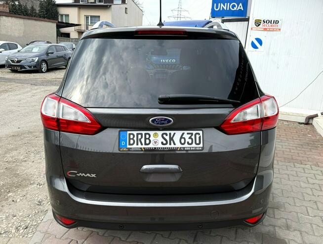 Ford Grand C-MAX 120ps*Bezwypadkowy-ORYGINAŁ*Automat*Serwis-ASO*CarPlay*Line-Assist*IDE