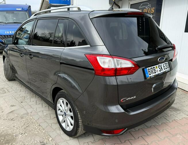Ford Grand C-MAX 120ps*Bezwypadkowy-ORYGINAŁ*Automat*Serwis-ASO*CarPlay*Line-Assist*IDE