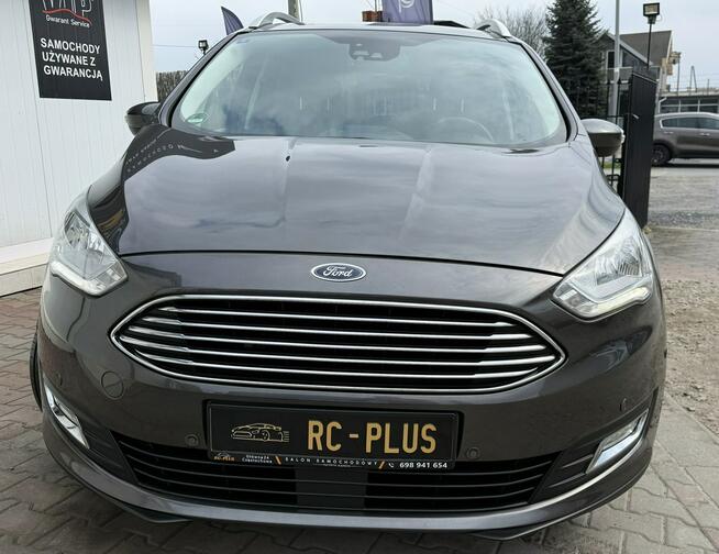 Ford Grand C-MAX 120ps*Bezwypadkowy-ORYGINAŁ*Automat*Serwis-ASO*CarPlay*Line-Assist*IDE