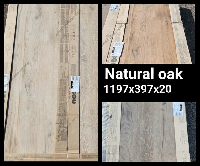 Płyty drewnopodobne wzór deski 40x120 gat.2 Natural beige