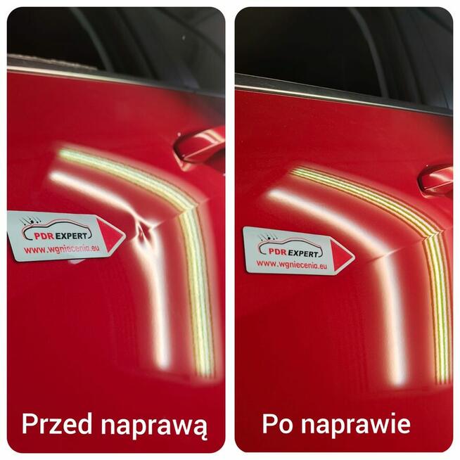 Usuwanie wgniecen po gradzie