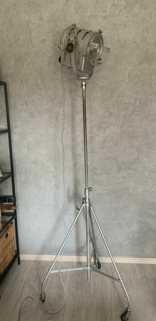Lampa teatralna PRL lata 50-60 loft vintage