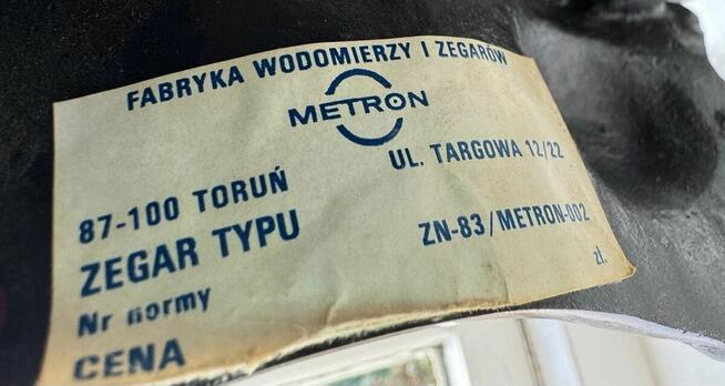 Zegar kwarcowy Predom Metron