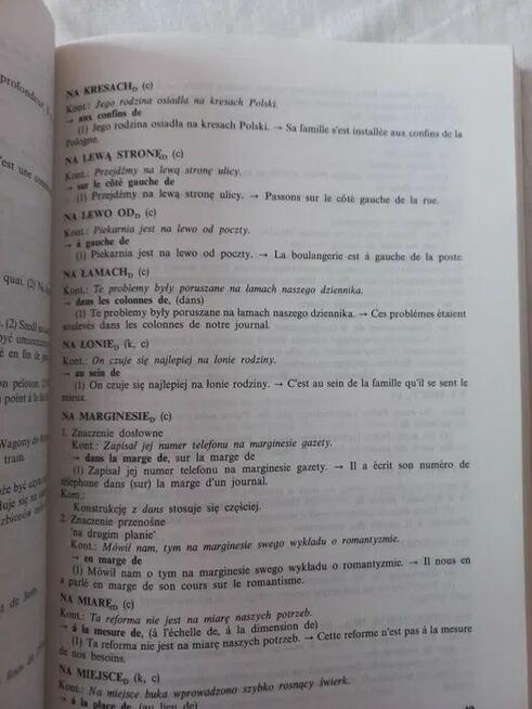 3 Ksiazki do Francuskiego slownik przyimkow +czasowniki fran