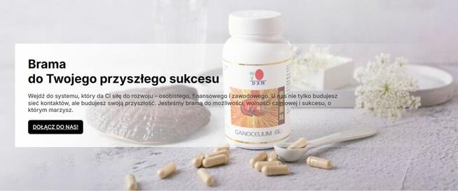 Dla handlowców - DXN -światowy lider ganodermy i spiruliny!