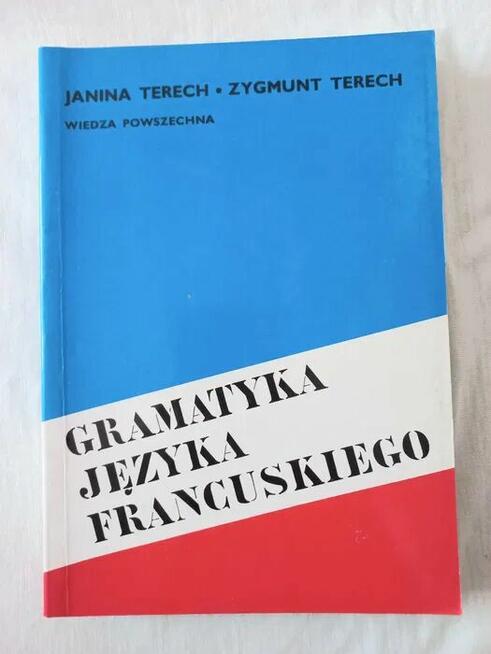 gramatyka jeżyka FRANCUSKIEGO z dawnych lat