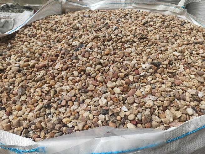 Kamień Otoczak Miodowy 8-16 mm żwir ozdobny żółty grys