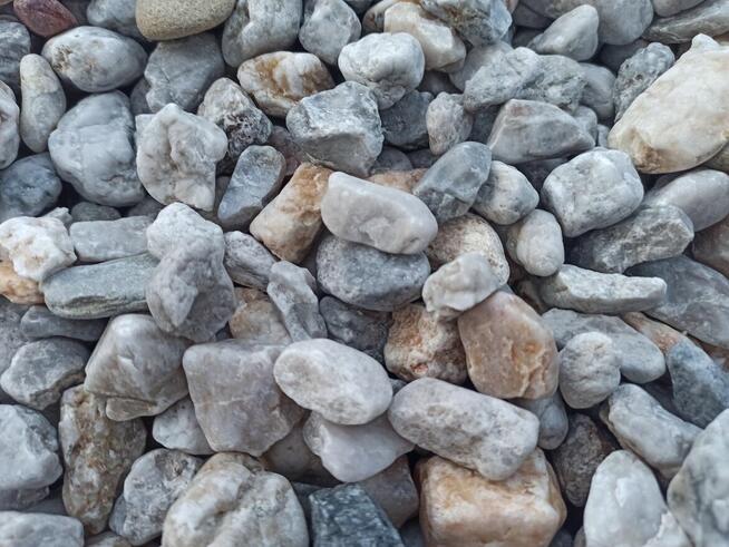 Otoczak Perłowy 16-32 mm Kamień Szary Granitowy Kora Kamienn