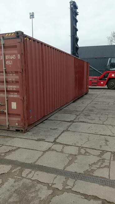 Kontener magazynowy transportowy morski 40 HC 12 metrowy