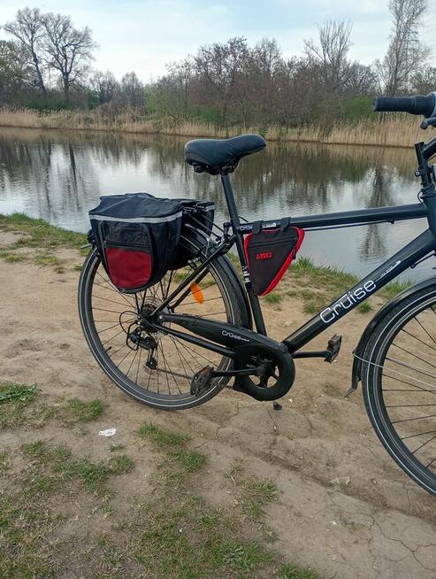 Sakwa rowerowa na bagażnik i pod ramę