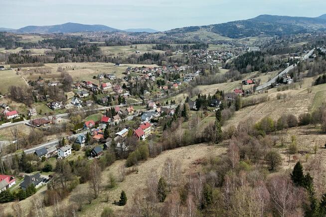 Widokowa działka rolno-budowlana w Jordanowie