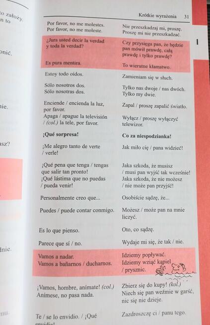 ***nauka Hiszpanskiego / rozmowki na prawie kazda okazje***