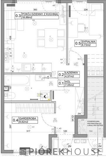 3-pokojowe mieszkanie w Marakch